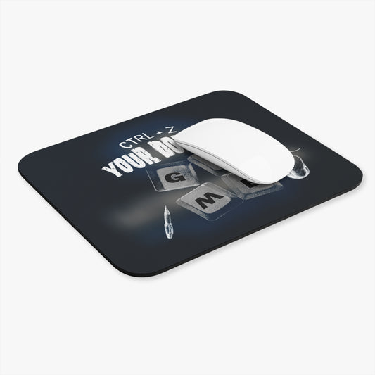 LCShopTech | Tappetino Mouse “Ctrl + Z Your Doubts” — Gaming Desk Pad