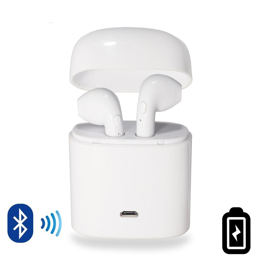Auricolari Bluetooth wireless a doppia camera con custodia di ricarica