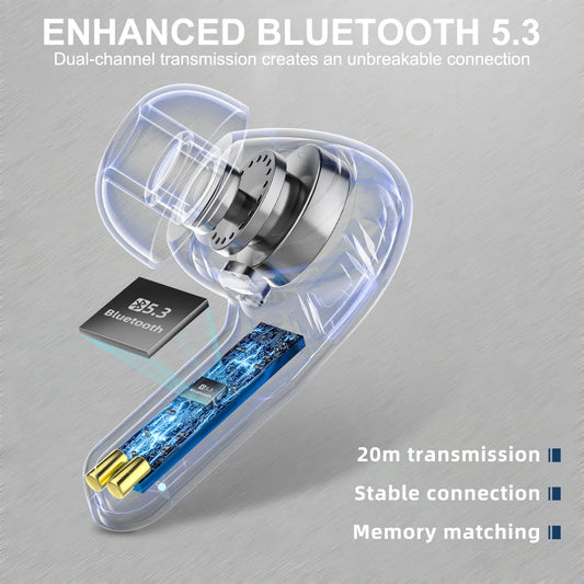LCShopTech | LIFEBEE Auricolari Wireless TWS Bluetooth con LED