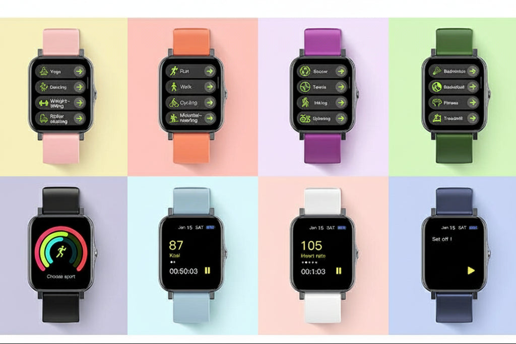 Smartwatch Ultra-Sottile a Schermo Intero Impermeabile IP68