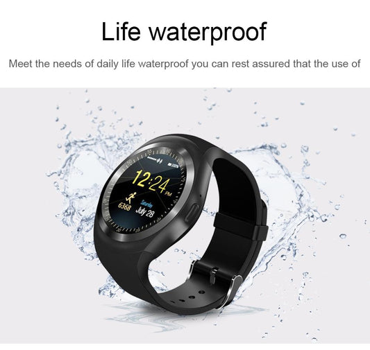 Y1 Smart Watch stile braccialetto – Alta risoluzione – Orologio compatibile con telefoni Android