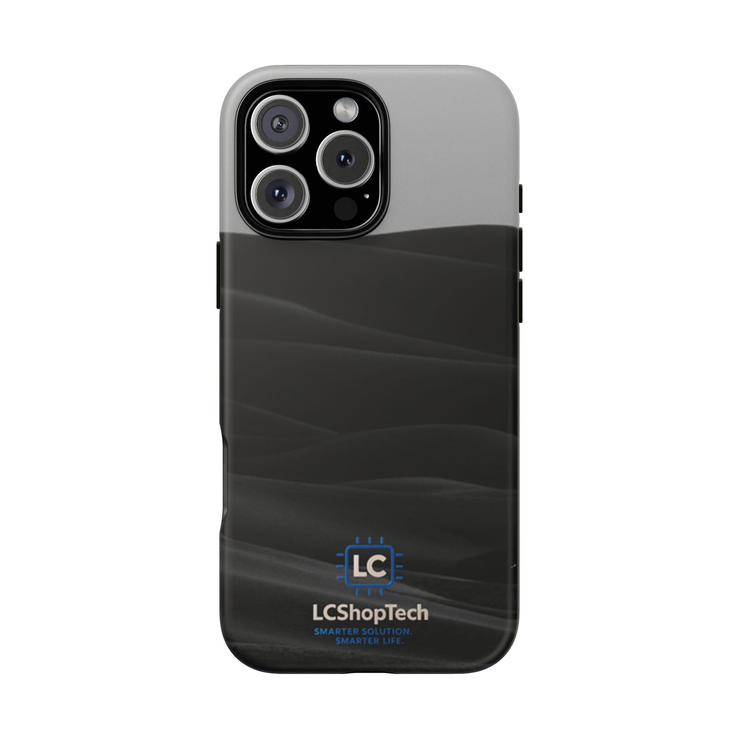 LCShopTech | Custodia Dune Nera — Cover Rinforzata Slim per iPhone