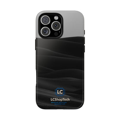 LCShopTech | Custodia Dune Nera — Cover Rinforzata Slim per iPhone