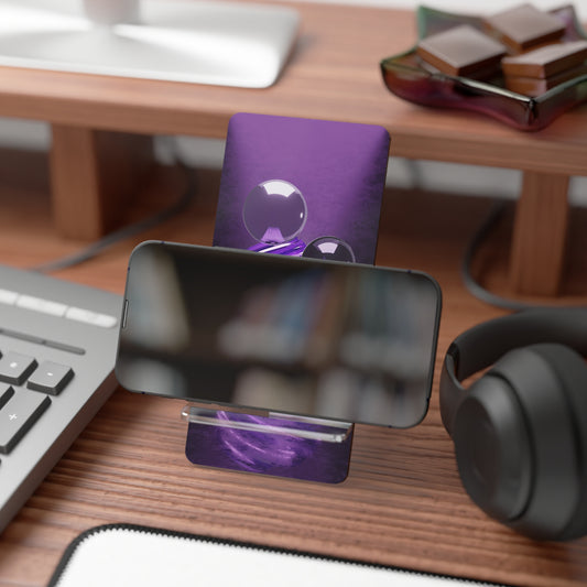 LCShopTech | Supporto Smartphone Sfera Viola — Portacellulare da Scrivania