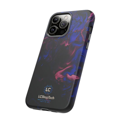 LCShopTech | Custodia Rinforzata Blu e Magenta — Cover Protettiva Slim