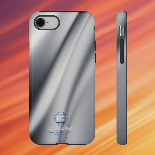 LCShopTech | Custodia Gradiente Metallico — Cover Rinforzata Slim per iPhone