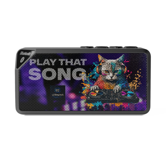 LCShopTech | Cassa Bluetooth “Play That Song” — Speaker Portatile Gatto DJ