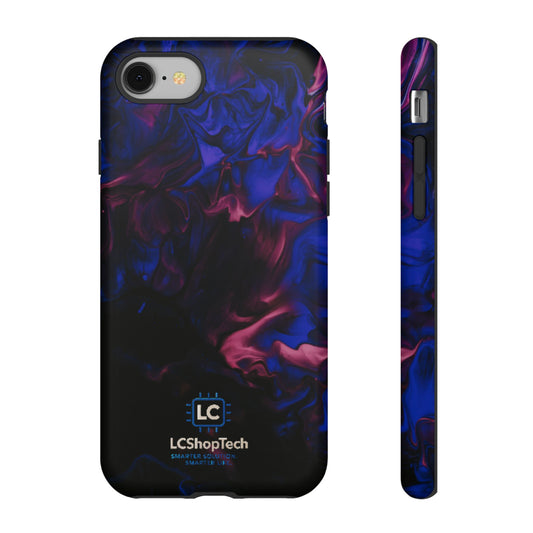 LCShopTech | Custodia Rinforzata Blu e Magenta — Cover Protettiva Slim