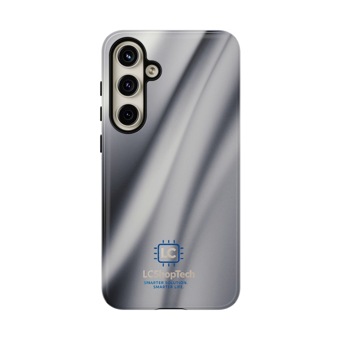 LCShopTech | Custodia Gradiente Metallico — Cover Rinforzata Slim per iPhone