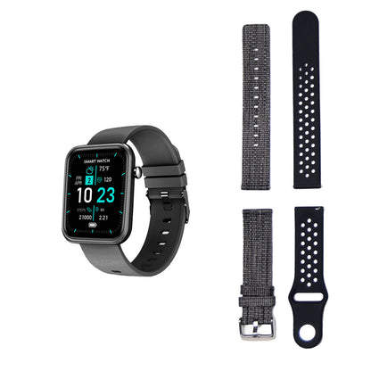 Smartwatch Avanzato con Tre Cinturini e Monitoraggio Benessere + Attività