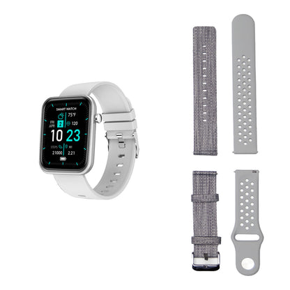 Smartwatch Avanzato con Tre Cinturini e Monitoraggio Benessere + Attività