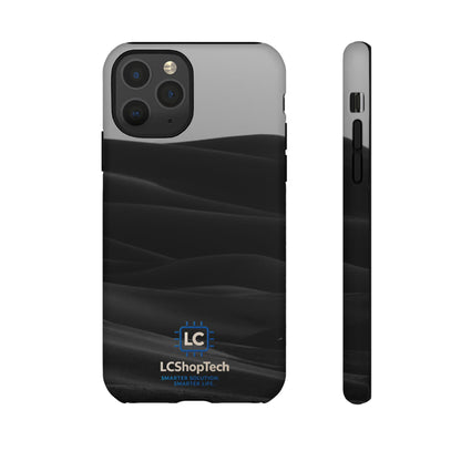LCShopTech | Custodia Dune Nera — Cover Rinforzata Slim per iPhone