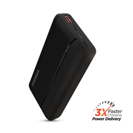 Power Bank Hypergear 20000mAh 20W PD + USB – Nero (Modello 15458-HYP)