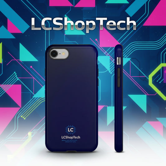 LCShopTech | Custodia Rinforzata Blu Navy — Cover Protettiva Slim
