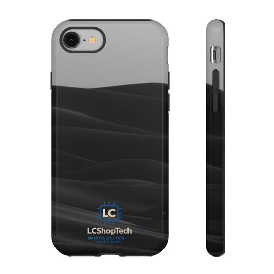 LCShopTech | Custodia Dune Nera — Cover Rinforzata Slim per iPhone
