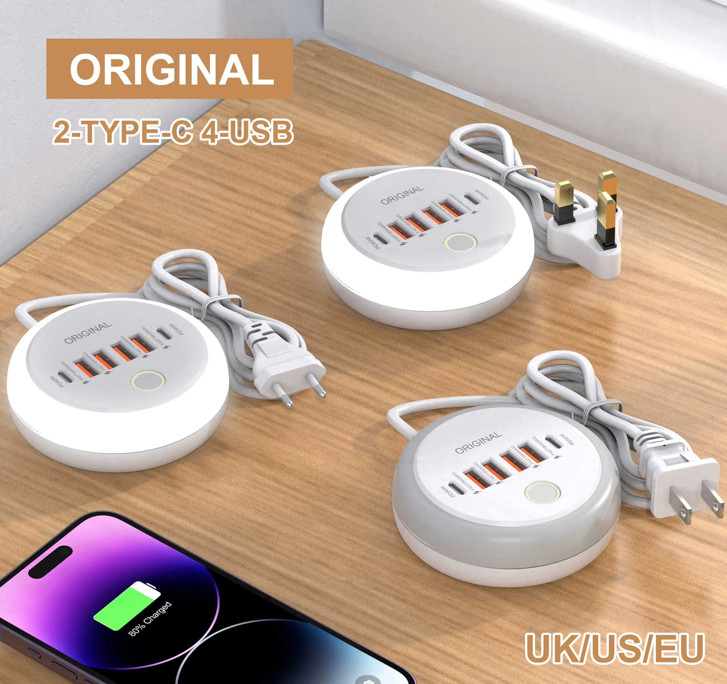 Caricatore USB 50W Multiporta