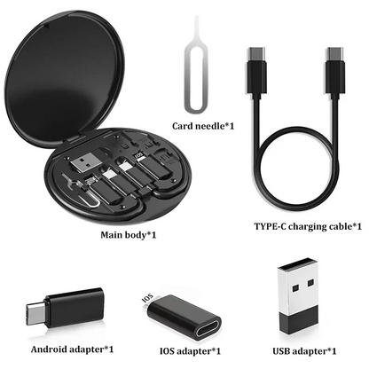 LCShopTech | Kit Adattatori Multi USB-C 65W – Set Conversione Universale