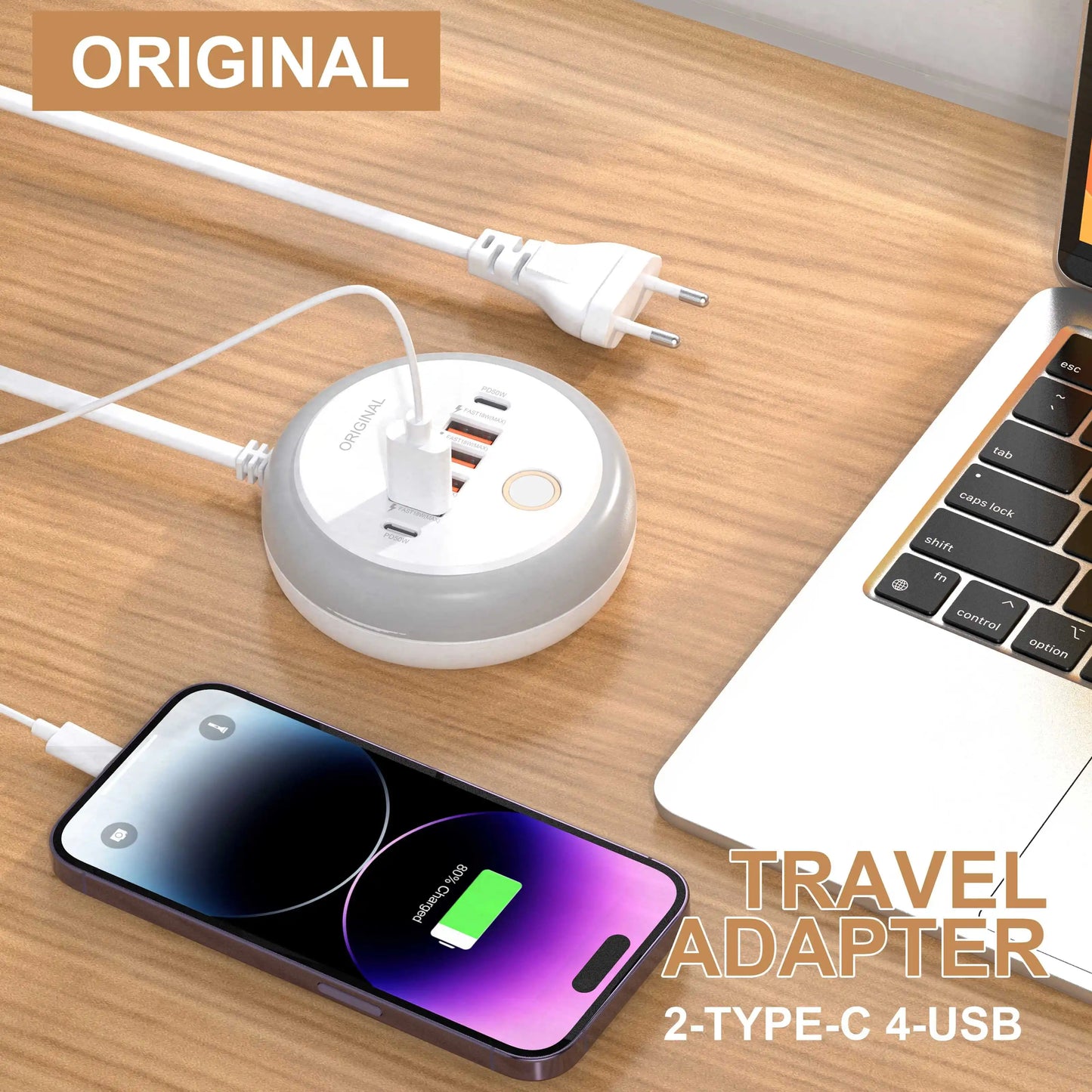 Caricatore USB 50W Multiporta