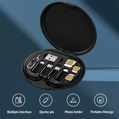 LCShopTech | Kit Cavo Multifunzionale 60W USB-A – Box Organizer Universale