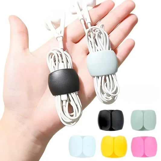 Clip Fermacavi Silicone