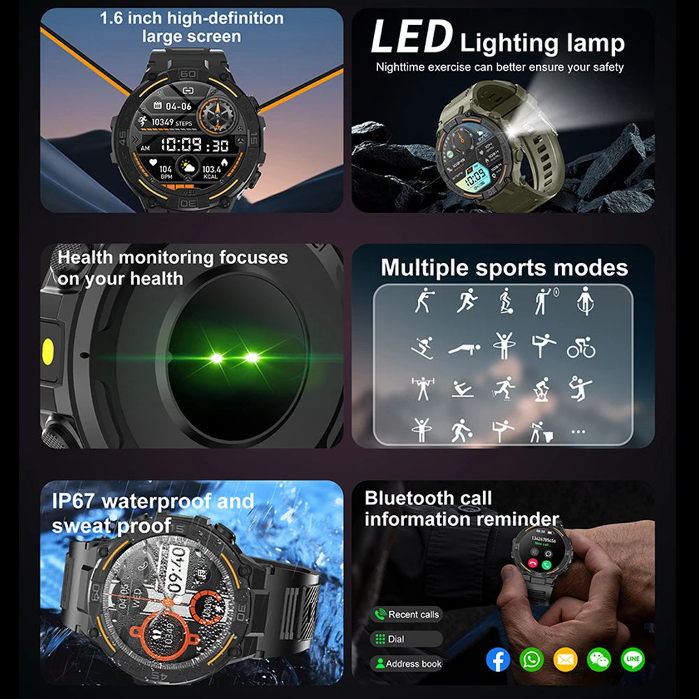 Smartwatch Outdoor 1.52