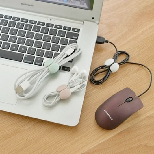 Clip Fermacavi Silicone