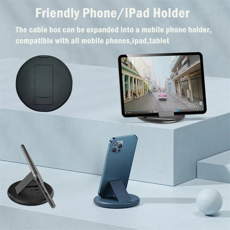 LCShopTech | Kit Cavo Multifunzionale 60W USB-A – Box Organizer Universale