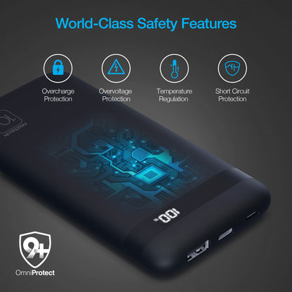 Naztech PowerBolt PD Wireless Power Bank con ingresso MFi (modello 15509-HYP)