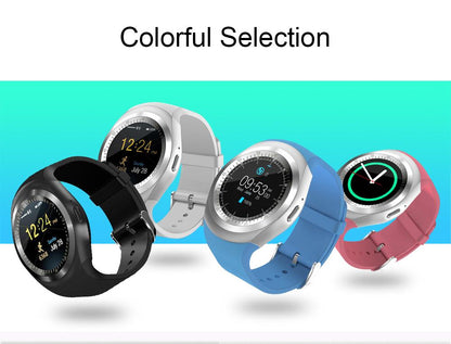 Y1 Smart Watch stile braccialetto – Alta risoluzione – Orologio compatibile con telefoni Android